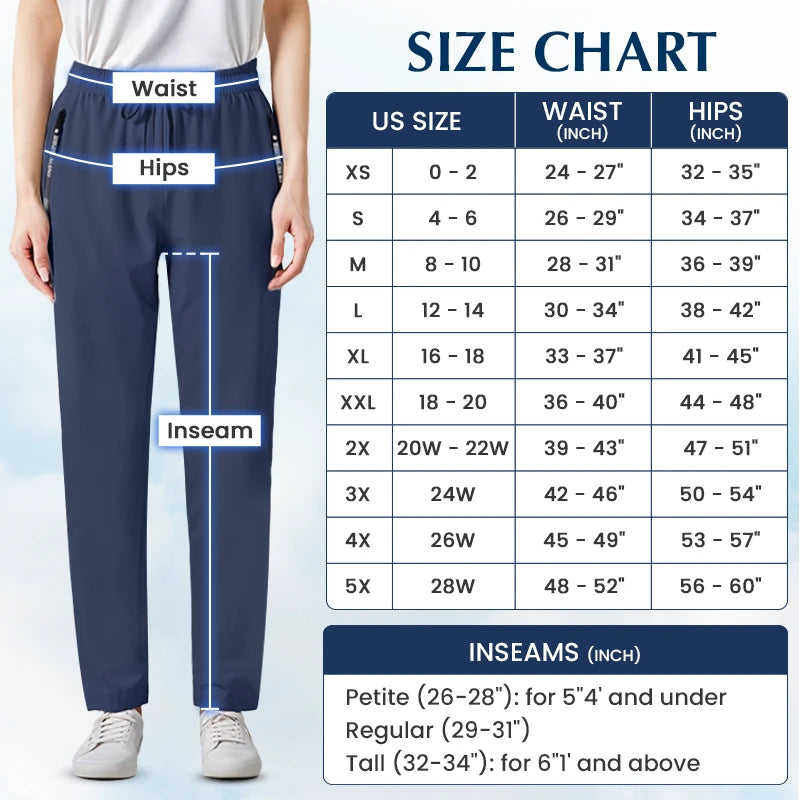 Terrycomfit - Women's Ultra Stretch Ice Silk Comfort Casual Pants