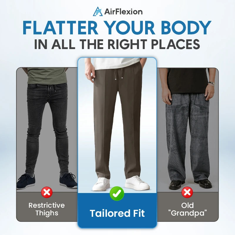 Terrycomfit - Pull On Ice Silk Comfort Everyday Pants