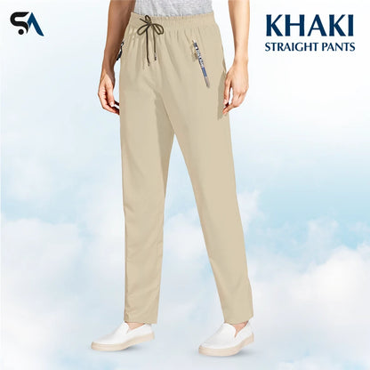 Terrycomfit - Women's Ultra Stretch Ice Silk Comfort Casual Pants