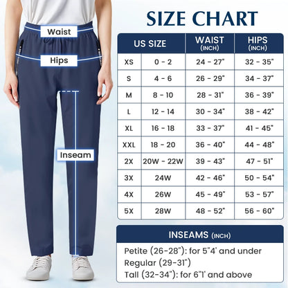 Terrycomfit - Women's Ultra Stretch Ice Silk Comfort Casual Pants