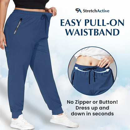 Terrycomfit - Women's Ultra Stretch Ice Silk Comfort Casual Pants