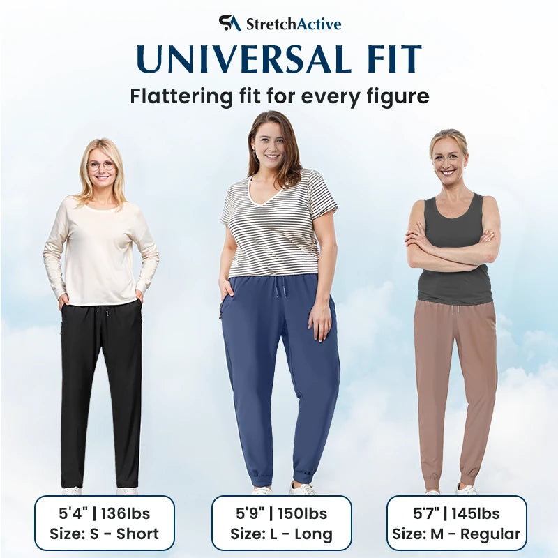Terrycomfit - Women's Ultra Stretch Ice Silk Comfort Casual Pants