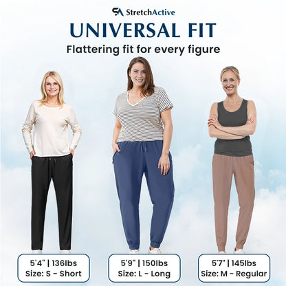 Terrycomfit - Women's Ultra Stretch Ice Silk Comfort Casual Pants