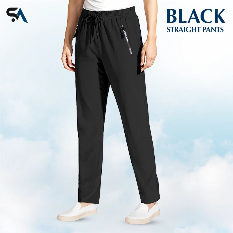 Terrycomfit - Women's Ultra Stretch Ice Silk Comfort Casual Pants