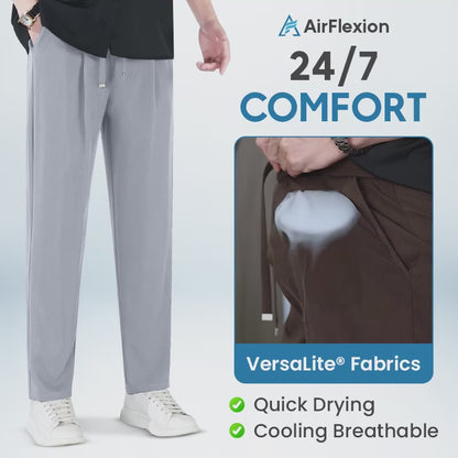 Terrycomfit - Pull On Ice Silk Comfort Everyday Pants