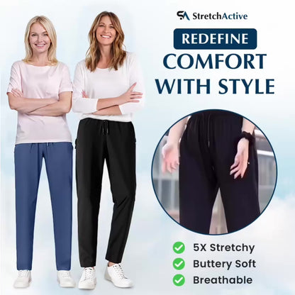 Terrycomfit - Women's Ultra Stretch Ice Silk Comfort Casual Pants